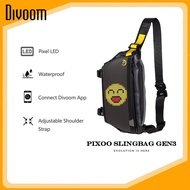 Divoom Pixoo Slingbag Gens LED Screen Of Cross-Bag, Waterproof Cross-Bag, Integrated Divoom Application