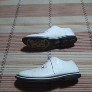 G/FORE G4MS20EF22 Gallivanter Debossed Skull & Tees Leather Golf Shoes Men's Preloved