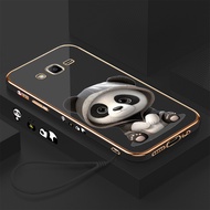 Samsung Galaxy J7 Pro 2017 J2 Prime Grand Prime Casing HP Pola Panda Lucu Anti Pecah Bahan Silikon C