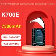 KiKiss Battery Fit For K700E Network Communication Engineering Treasure,K700E,7300mAh