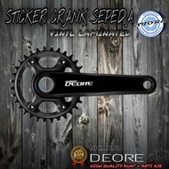 Deore Bicycle Crank Sticker Decal/Bicycle Crank Decal Sticker Latest Deore MotiF