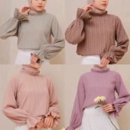 Pleated Top by Edmee Outfit