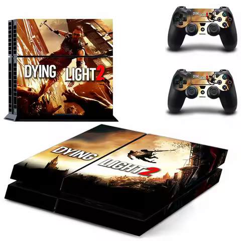 Dying Light PS4 Skin Sticker Decal Cover For PlayStation 4 PS4 Console & Controller Skins Vinyl