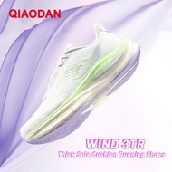 Qiaodan WIND 3TR สำหรับฝึกรองเท้าวิ่งสตรีน้ำหนักเบาดูดซับแรงกระแทก QDB022252297