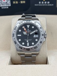 [SOLD OUT]二手 USED  ROLEX 勞力士 EXPLORER II 216570 黑色 2017年5月 全套 FULL SET