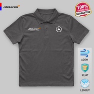 Latest McLaren Mercedes AMG F1 Men's Collared Shirt