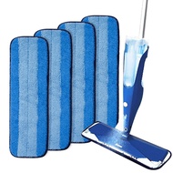 Bona Flat Mop Dedicated Replacement Cleaning Pad Wet Dry Striped Mop Household Lazy Mop Cloth Replac