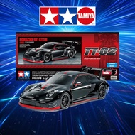 Tamiya 1/10 RC Car Porsche 911 GT3 R (992) TT-02 4WD Touring Racing Kit 58745