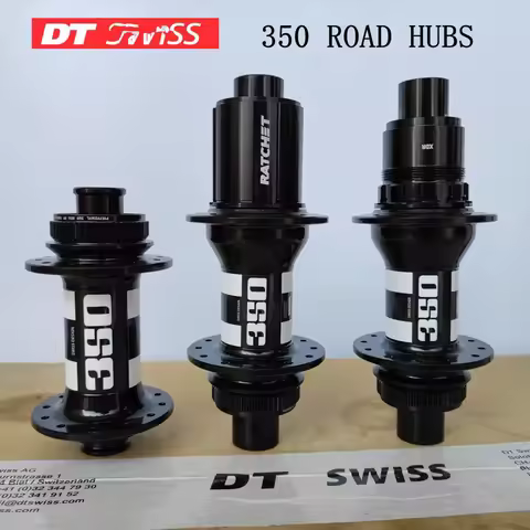 DT350 Disc Brake Road Bike Hub Side Pull Bearing Ultralight Central Locking Disc Brake Shaft 24H XDR