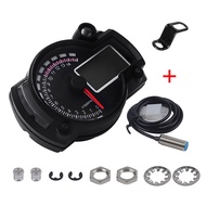 Universal Digital Speedometer Motorcycle Odometer Meter 0~299KM/H with 7-color LCD Backlight Motorcy