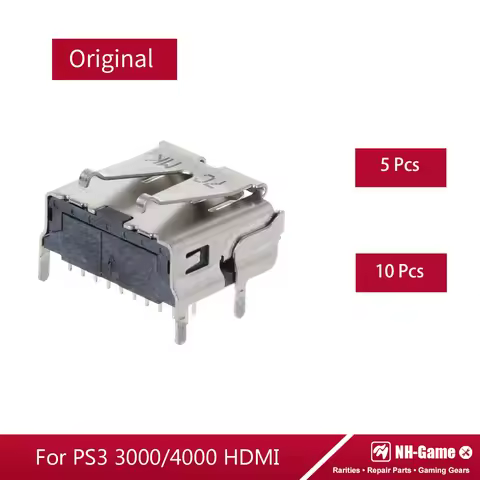 5/10pcs HD Interface For PS3 Slim 3000 3K Console HDMI-compatible Port For Ps3 4000 4K Super Slim Co