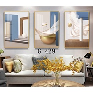 Wall Decoration Painting With Photo Frame Size 40*60CM. And 50x70CM. And 60x80cm.canvas Home Picture