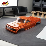 [LAHOMIA] RC Pickup Body Shell Pickup Truck Body Pre Configured Mounting Points Black