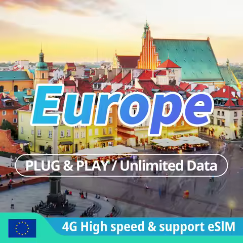 Europe 4G SIM Card UK LTE Unlimited Data SIM card France Spain Turkey Germany Internet sim card supp