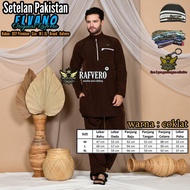 Setelan Pakistan Baju Koko Pria 1 Set Baju dan Celana