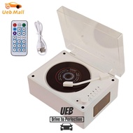 [UEB Mall]เครื่องเล่นเพลง CD ชาร์จสนับสนุน CD BT USB 3.5 มม.AUX ลำโพงไร้สายบลูทูธ 5.0 Home Sound hom
