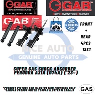 PERODUA AXIA (D74A) ('23~) (FRONT 2PCS OR REAR 2PCS ) ABSORBER - BRAND GAB