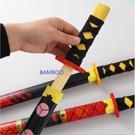 PEDANG MAINAN Budak KATANA SAMURAI WOODEN Bamboo JAPANASE / one piece kantana bamboo.