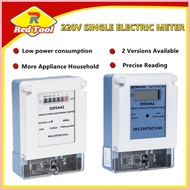 ✲ ㍿ REDTOOL Single Phase Electric Sub-Meter (60Amp) Digital LED Screen Sub-Meter Electric Meter