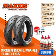READY MAXXIS GREEN DEVIL RING 17 / BAN MAXXIS ( 100/80 / 110/70 /
