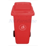 NK Furniline ถังขยะ120ลิตรมีล้อเข็น-ฝาซวิง ถังขยะสุขาภิบาล ถังขยะสีแยกประเภทขยะ