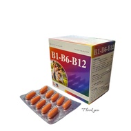 Vitamin B1-B6-B12 HV supplements vitamins, minerals, nourishes the body, people with vitamin deficie