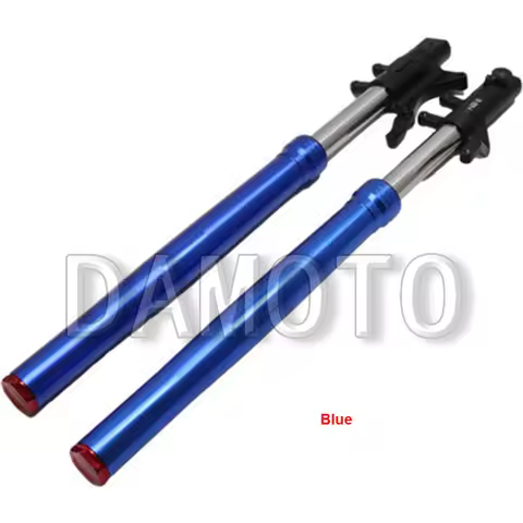 Motorcycle Adjustable Front Fork Front Suspension Lengthen Shock Absorbers 665mm 710mm For Honda Msx