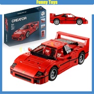 10248 Ferrari F40 Building Blocks Classic Racing Red Super Car Gifts Toys for Boys