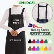ENERGIE Apron Kitchen Apron Custom Name Apron Custom Logo Apron Cafe Apron Murah Apron Bundle Apron