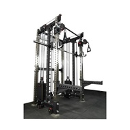 MMB Wootz Series Smith Machine With Cable System Stainless Steel Column