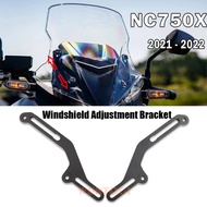 For Honda NC750X Motorcycle Windshield Bracket Windshield Adjuster Wind NC750X 2021-2022 Deflector M