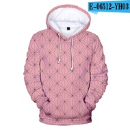 Men Cosplay Hoodie Anime Demon Slayer:Kimetsu No Yaiba Tomioka Giyuu Hoodie Costume Japan Anime Demo
