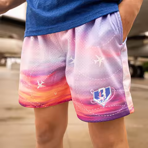 2026 New Summer Men B 101 Shorts Men's Sweatpants Gyms Loose Basketball Mesh Shorts Quarter Outdoor 