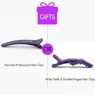 LUVME Hair Random Gift Non-slip Professional Hair Clips Or Wide Teeth & Double-Hinged Hair Clips 1pc