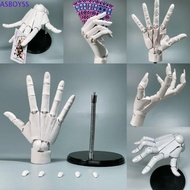 ASBOYSS Articulated Hand Model, Adjustable Left/Right Anatomically Accurate Jointed Hand, Poseable F