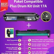 AVAILABLE 1 SET COMPATIBLE 17A TONER CARTRIDGE + DRUM UNIT 19A PRINTER HP M102A