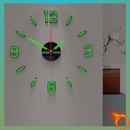 wall clock Luminous DIY Wall Clock, Living Room Clock, Simple Silence, Creative Craft Clock, Home Decoration, Acrylic Wall Clock