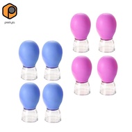 [prettyia] 4x Facial Cupping Set Vacuum Suction Portable Reusable Cupping Therapy Set