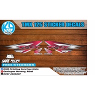 Honda TMX Sticker Decals