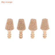 [Big orange] 1/4Pcs Brass Anti-Foam Hammer Oil Filter Fuel Tank  Insert Silencer Accessories For RC 