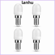 LANHU 4 Pack LED Bulb, E14 T8 LED Light Bulb, Mini 2W 220-240V 140LM Light Bulb Freezer
