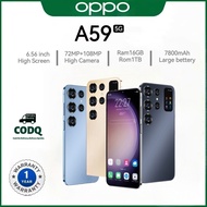 【Warranty 1 year】5G Smartphone  A59 6.56inch Dual SIMCard 48MP+72MP 7800mAh 16GB+256GB/512GB COD