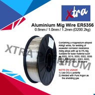 Aluminium MIG Wire ER5356 0.8mm / 1.0mm / 1.2mm (D200 2Kg) #5356