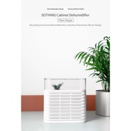 Original Xiaomi Mijia Sothing Portable Plant Air Dehumidifier 150ml Rechargeable Reuse Air Dryer Moisture Absorber