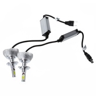 2PCS COB H7 COB LED FRONT LIGHT ALL-IN-ONE CAR HEADLAMP