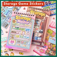 Tidy Up Storage Game 3D Sticker Decoration Cute Sticker Kids Toy/