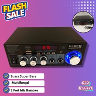 Power Amplifier Bluetooth D09 USb Memory Port Mic And Radio Ampli Wireless Karaoke Mini Digital Ac And Dc 12V