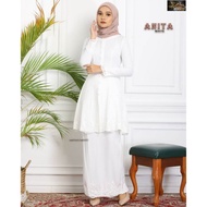 Anita Kebarung Moden Baju Kebarung Putih Baju Raya Kebarung Labuh Baju Nikah Baju Tunang Baju Pengan