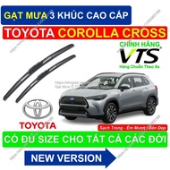 High-quality 3-section wiper, Nano Silicon Wiper for Toyota Corolla Cross, bag Toyota Corolla Cross 