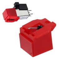 Denash ATN91R Needle Replacement Elliptical Turntable for AT91R Moving Magnet Cartridge 0.6mil Conic